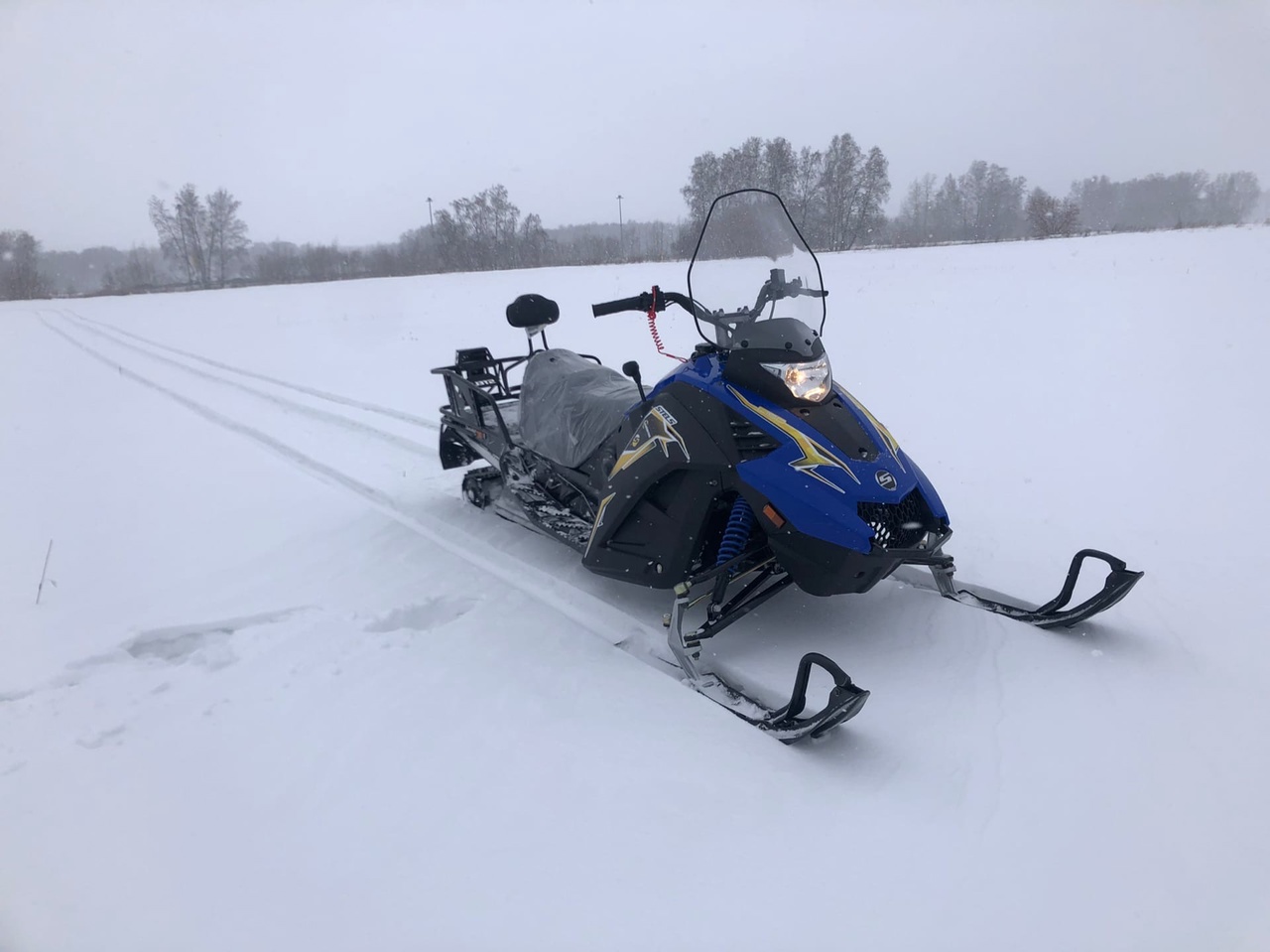 Снегоход Стелс Капитан 150L